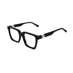 Black Designer Square Eyeglasses