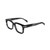 Black carbon bold eyeglasses at chashmah