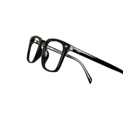 Black Small Square Eyeglasses