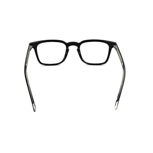 Black Small Square Eyeglasses