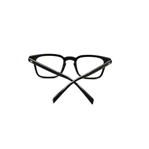 Black Small Square Eyeglasses