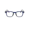 Blue Small Square Eyeglasses