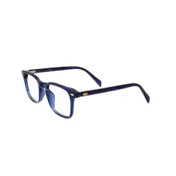 Blue Small Square Eyeglasses