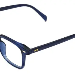 Blue Small Square Eyeglasses