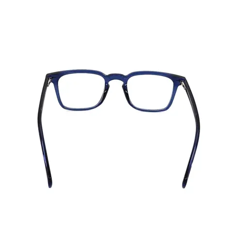 Blue Small Square Eyeglasses