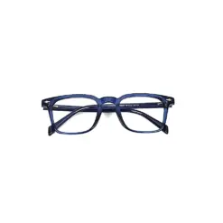 Blue Small Square Eyeglasses