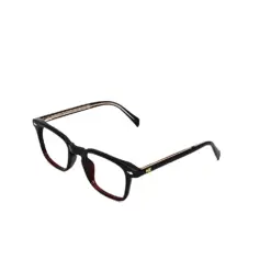 Brown Small Square Eyeglasses