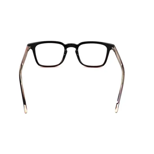 Brown Small Square Eyeglasses