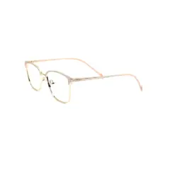 Cream Gold Women Eyeglasses