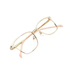 Cream Gold Women Eyeglasses
