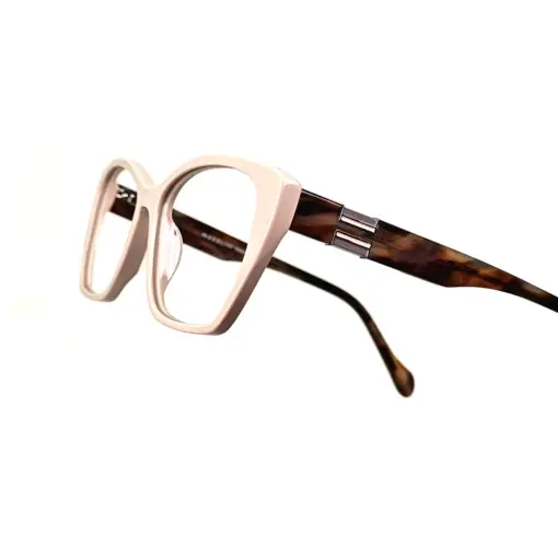 Cream Small Women Eyeglasses