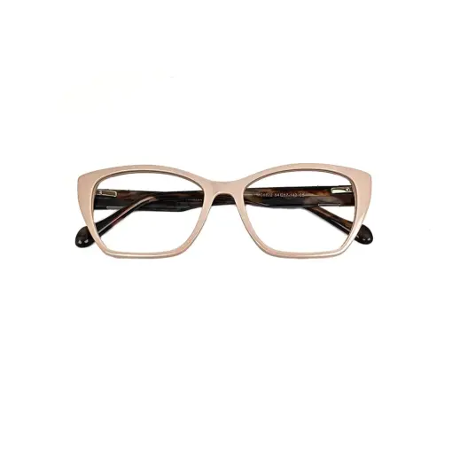 Cream Small Women Eyeglasses
