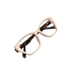 Cream Small Women Eyeglasses