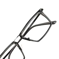Grey rectangular stylish eyeglasses online at chashmah