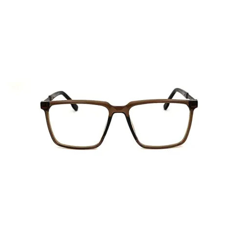 Glass Brown Premium Eyeglasses at chashmah