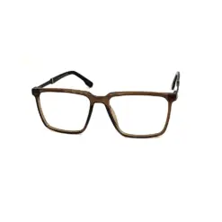 Glass Brown Premium Eyeglasses at chashmah