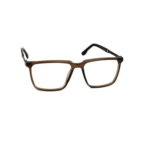Glass Brown Premium Eyeglasses at chashmah