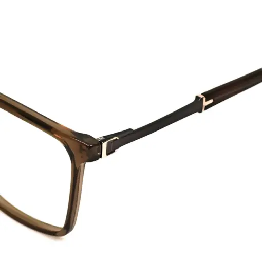 Glass Brown Premium Eyeglasses at chashmah