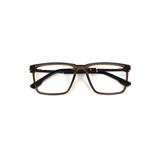Glass Brown Premium Eyeglasses at chashmah