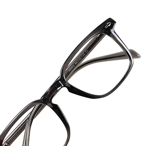 Glass Grey Small Eyeglasses