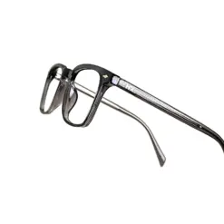 Glass Grey Small Eyeglasses