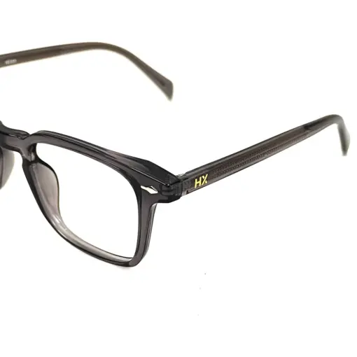 Glass Grey Small Eyeglasses