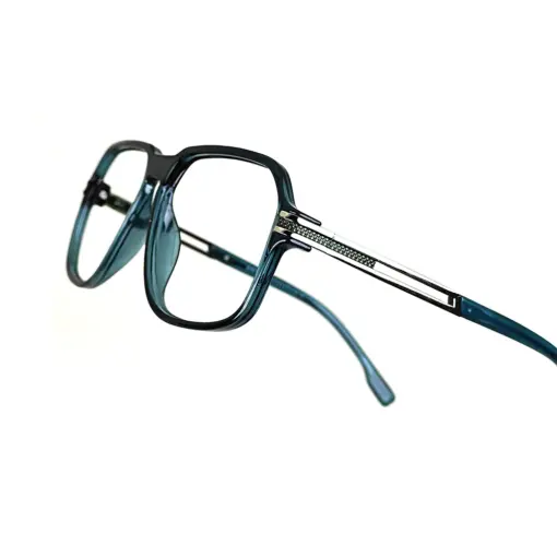 Gravity Green Bold Eyeglasses at chashmah