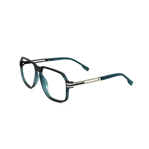 Gravity Green Bold Eyeglasses at chashmah