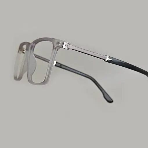Matte Mauve Premium Eyeglasses at chashmah