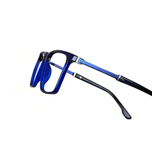 Premium Blue Rectangular Eyeglasses