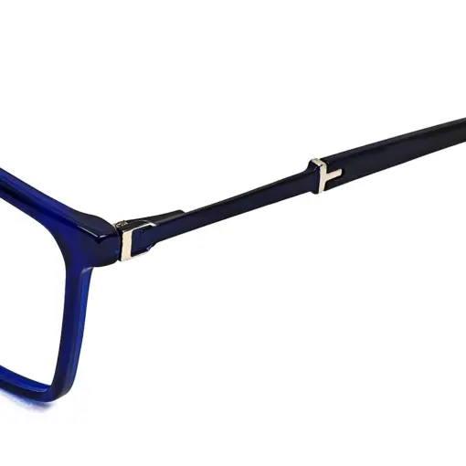 Premium Blue Rectangular Eyeglasses