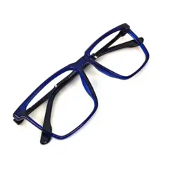 Premium Blue Rectangular Eyeglasses