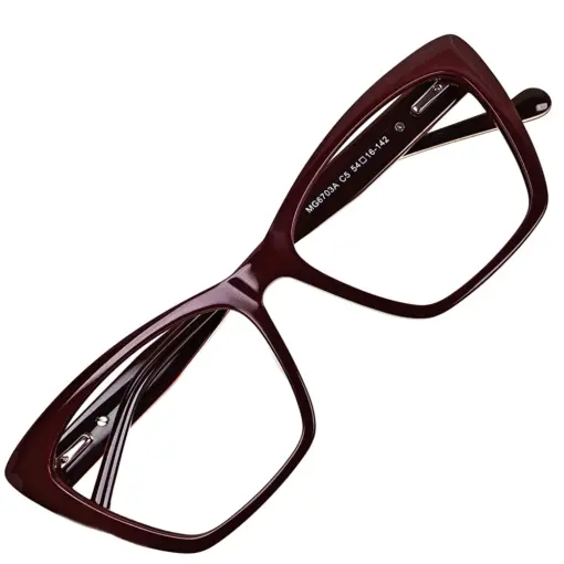 Red Mehroon Women Eyeglasses