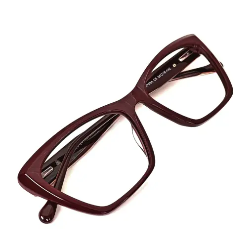 Red Mehroon Women Eyeglasses