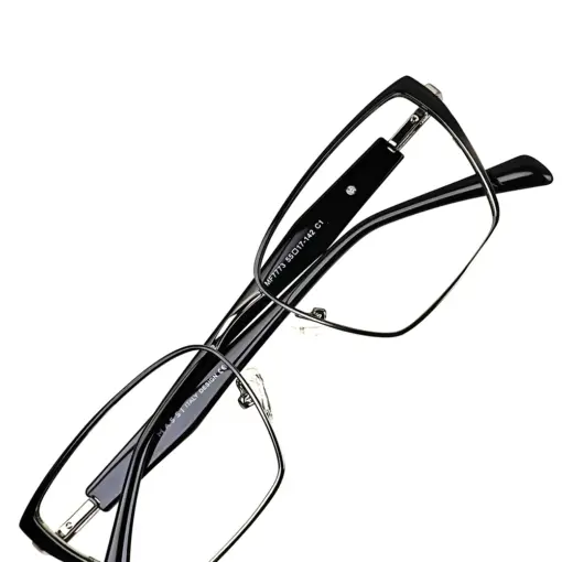 Silver Fancy Women Eyeglasses at chashmah