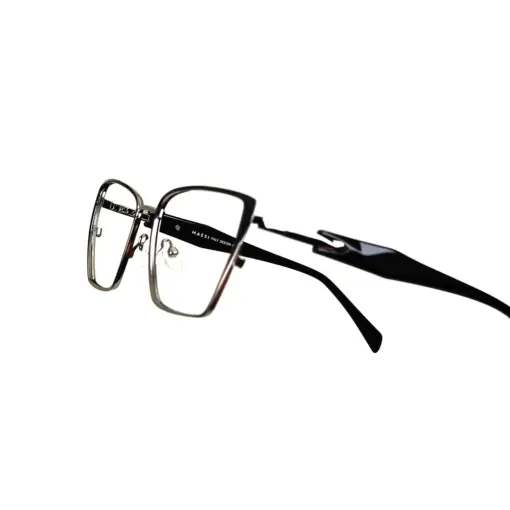 Silver Fancy Women Eyeglasses at chashmah