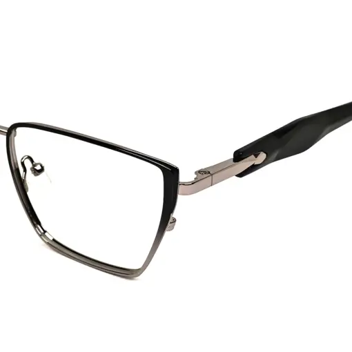 Silver Fancy Women Eyeglasses at chashmah