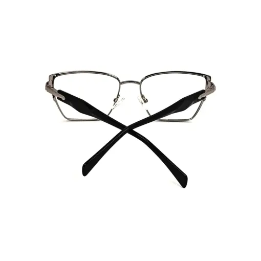 Silver Fancy Women Eyeglasses at chashmah