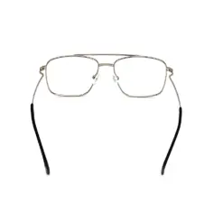 Silver Square Turban Fit Eyeglasses