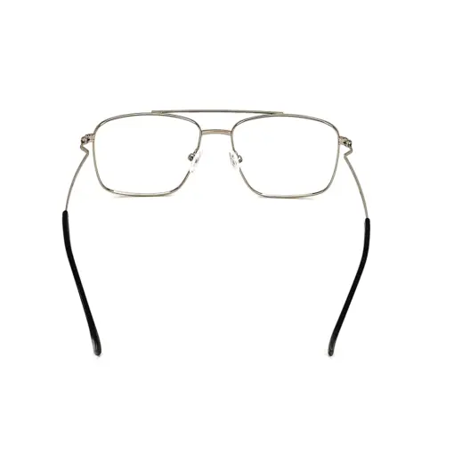 Silver Square Turban Fit Eyeglasses