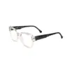 Transparent Bold Women Eyeglasses