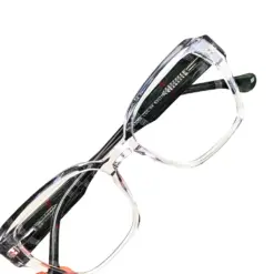 Transparent Bold Women Eyeglasses