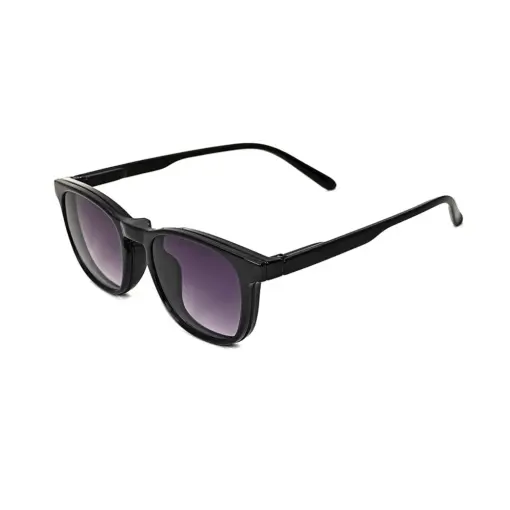 Black Clip-on Eyeglasses AT CHASHMA