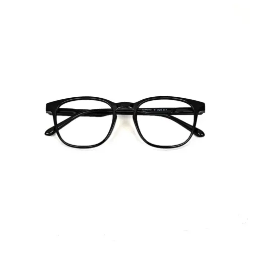 Black Clip-on Eyeglasses AT CHASHMA