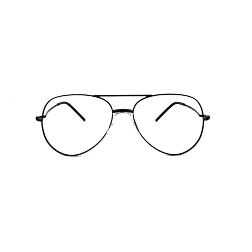 Buy Aviator Fix Nose Black Eyeglasses Online