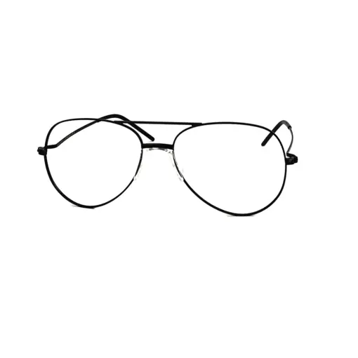 Buy Aviator Fix Nose Black Eyeglasses Online