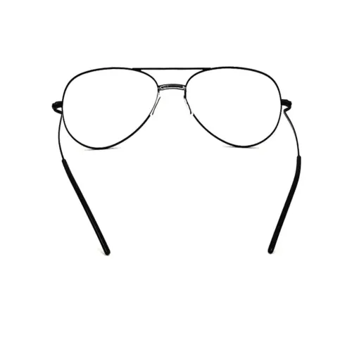Buy Aviator Fix Nose Black Eyeglasses Online