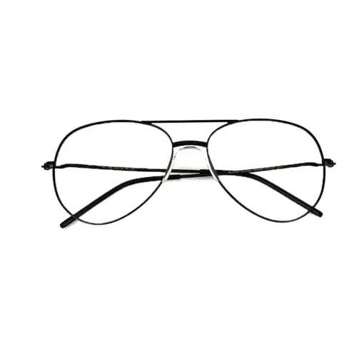 Buy Aviator Fix Nose Black Eyeglasses Online
