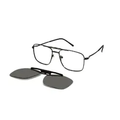 Buy Black Clip-on Turban Fit Eyeglasses Online