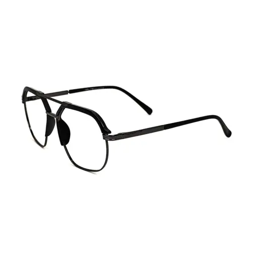 Buy Black Modern Metal Eyeglasses Online 2069